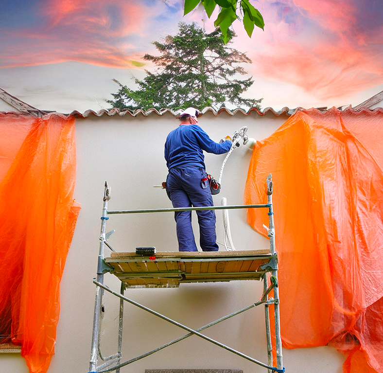 Ravalement de façade à Avon en Seine-et-Marne